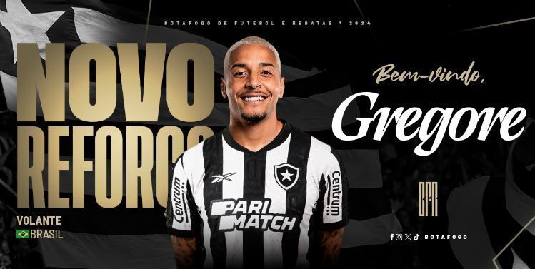 Botafogo anuncia contratação de jogador que estava no time de Messi nos EUA