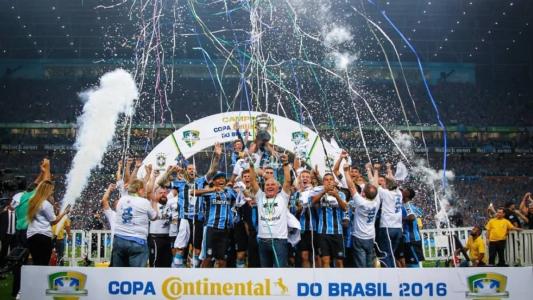 Grêmio conquistou sua última Copa do Brasil em 2016