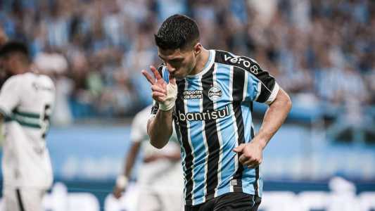 Grêmio de Luis Suárez é vice-líder do Brasileiro
