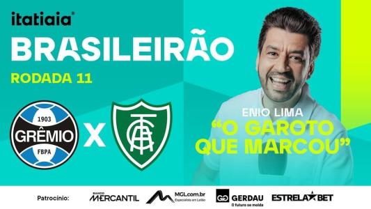 Grêmio e América se enfrentam às 19h desta quinta-feira (22)