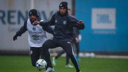 Grêmio finalizou a preparação para enfrentar o Flamengo