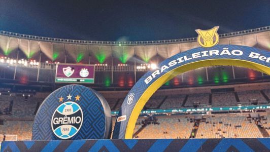 Grêmio escalado para enfrentar o Fluminense no Maracanã
