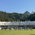 Grêmio treina com novidades no Rio para enfrentar o Flamengo no Brasileiro