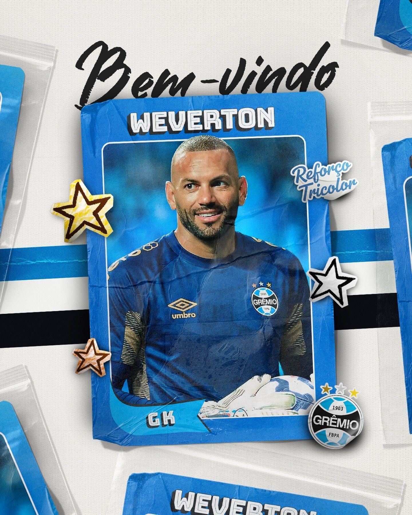 Grêmio anuncia contratação do goleiro Weverton, ídolo do Palmeiras