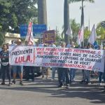 Metroviários de Belo Horizonte citam Lula em manifestação grevista: 'prometeu não privatizar'