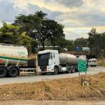Greve dos caminhoneiros da antiga BR Distribuidora é encerrada em Betim