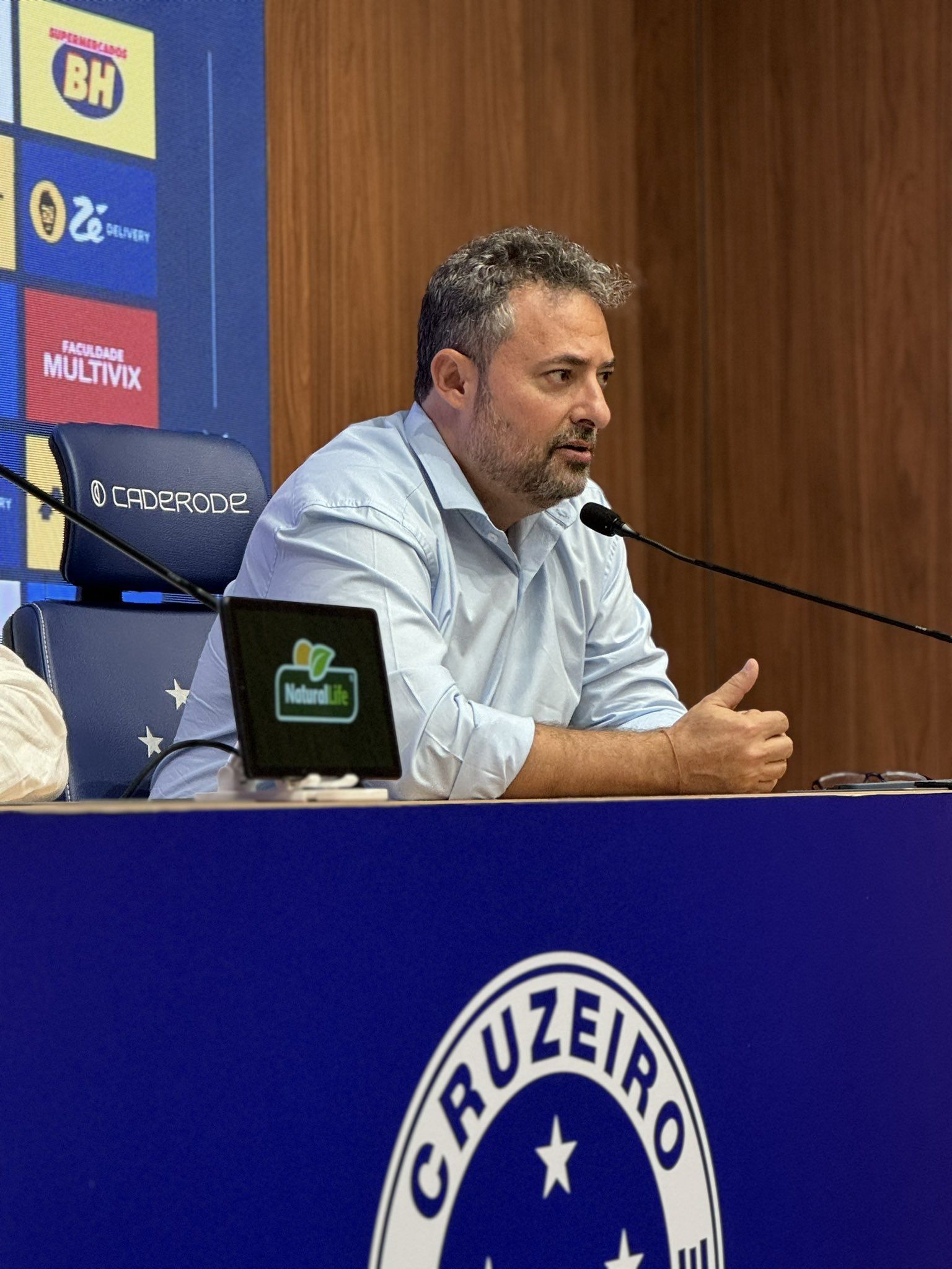 Após aporte de Pedrinho, Mattos promete que Cruzeiro 'vai andar com próprias pernas'