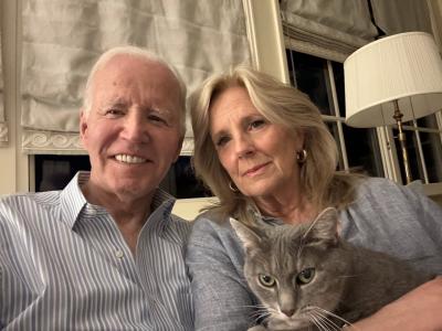 Joe Biden e a esposa, Jill