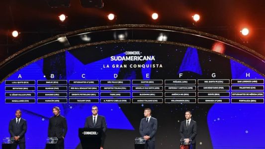 Grupos da Sul-Americana foram definidos nesta segunda (27)