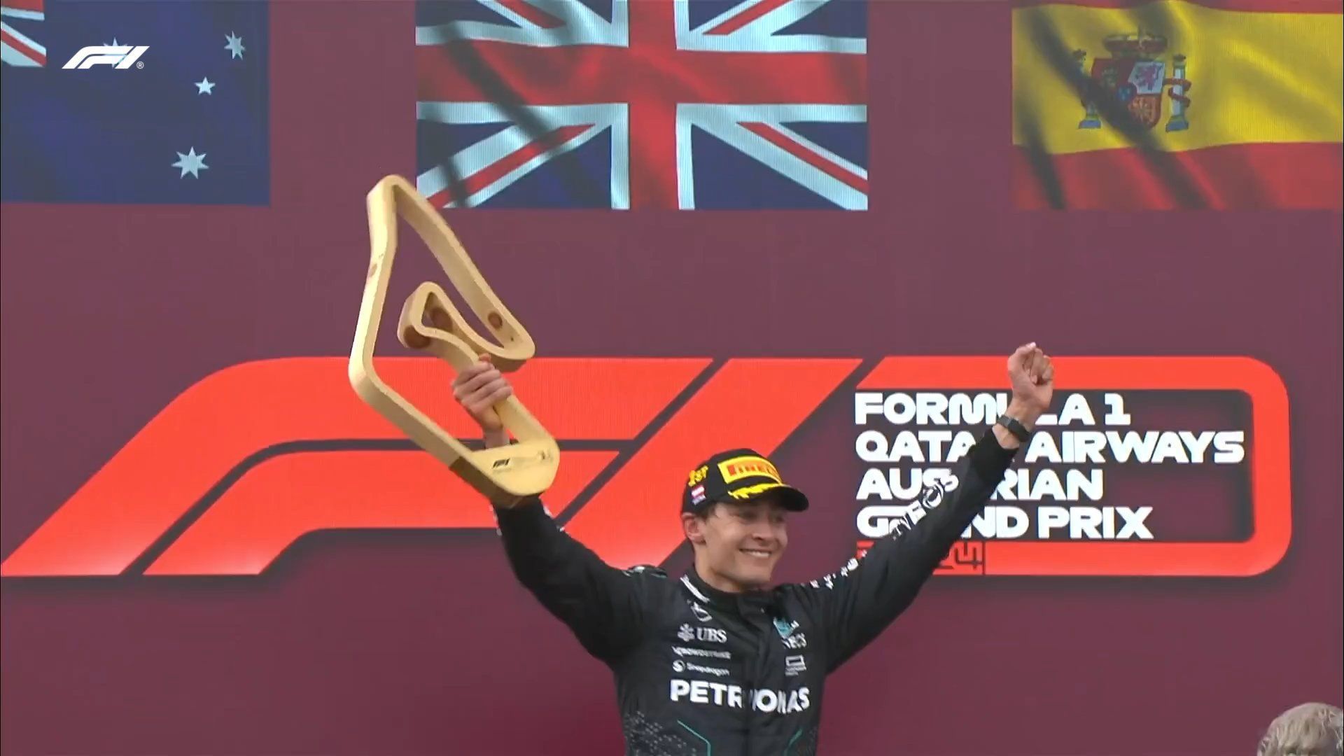 Fórmula 1: Russell aproveita colisão de líderes e vence GP da Áustria