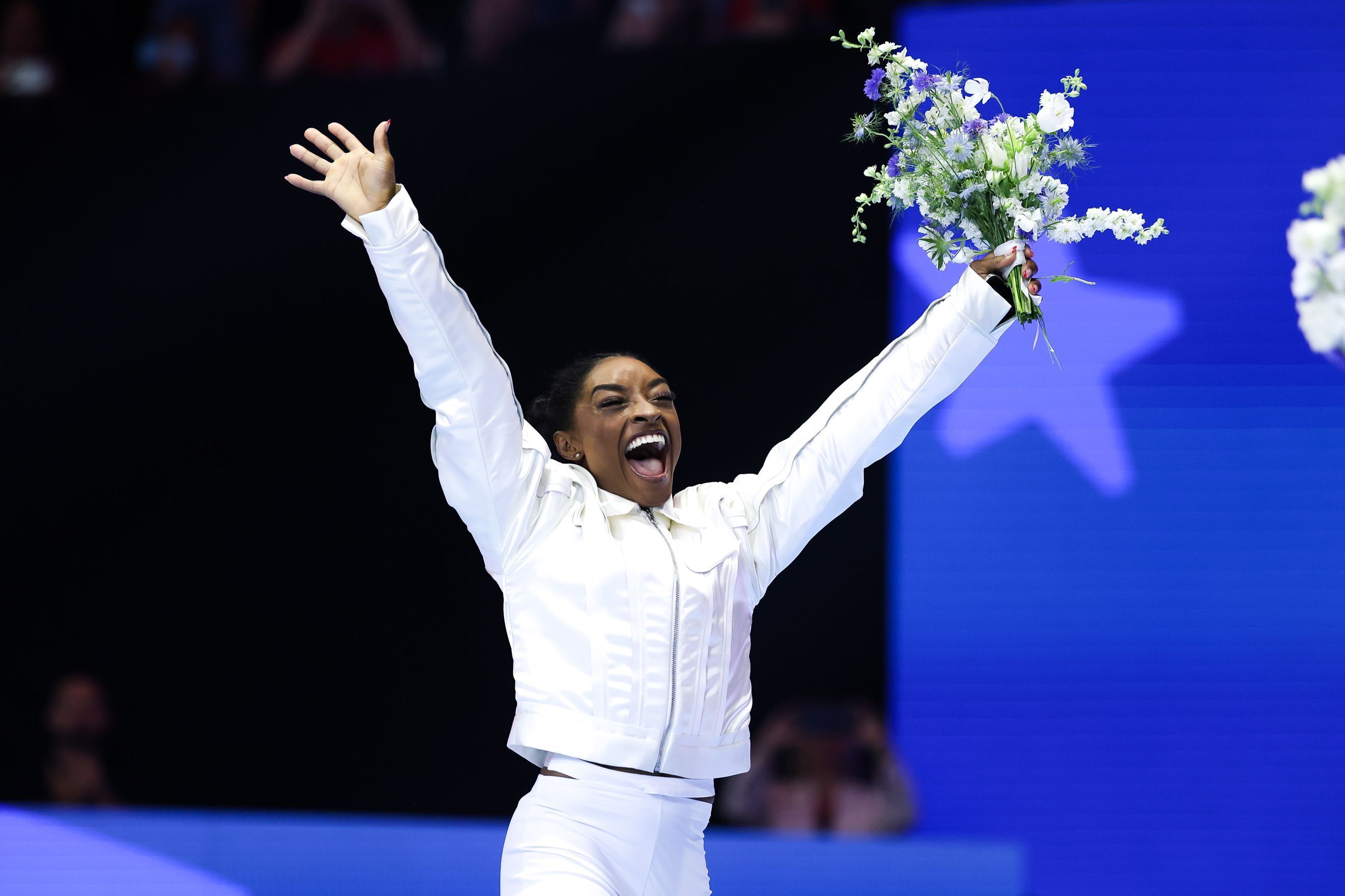 Taylor Swift se impressiona e reage à apresentação de Simone Biles