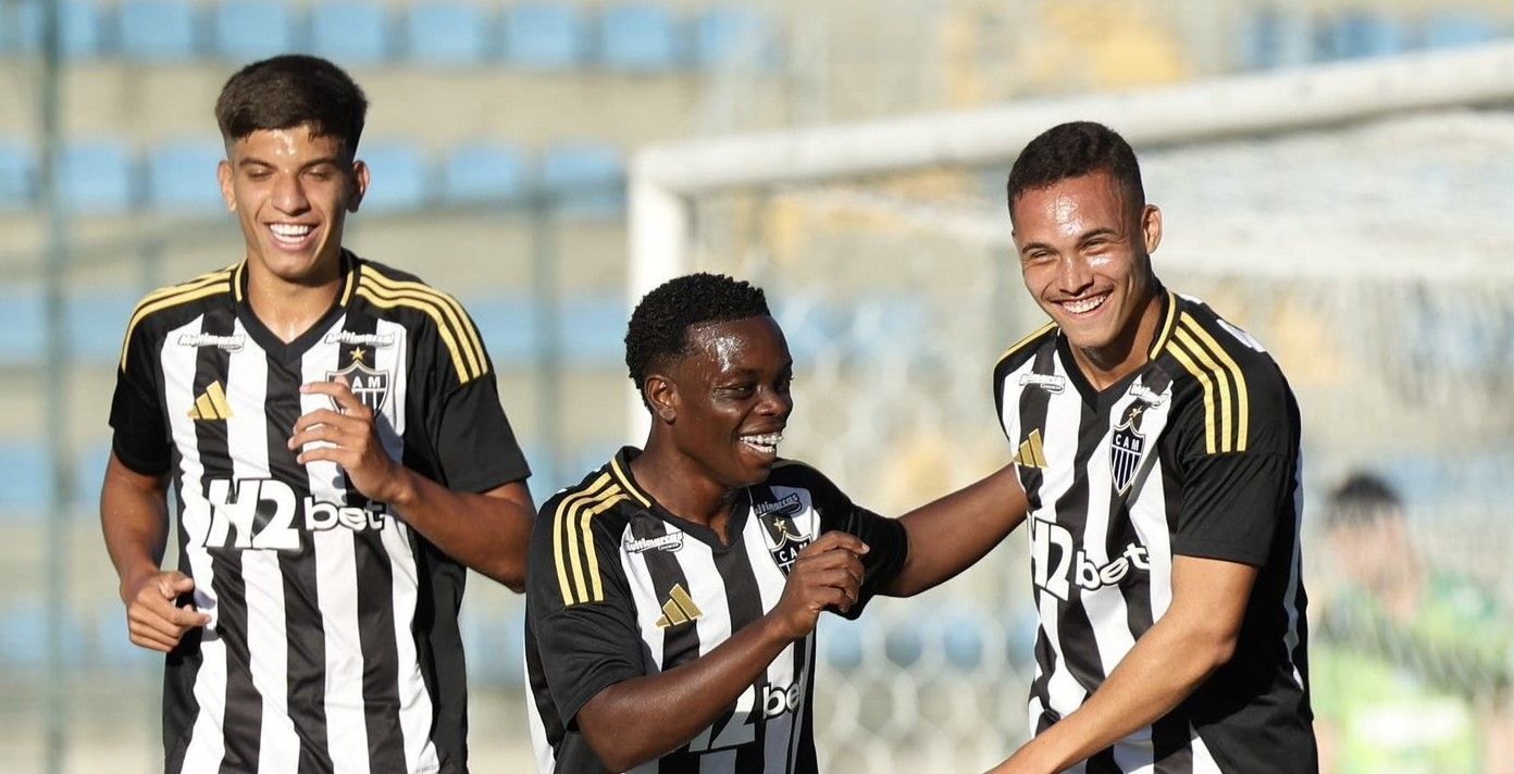 Atlético sofre, mas vence Juventude e 'respira' no Brasileirão Sub-20