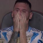 Veja como ficou tornozelo de Messi após lesão na final da Copa América