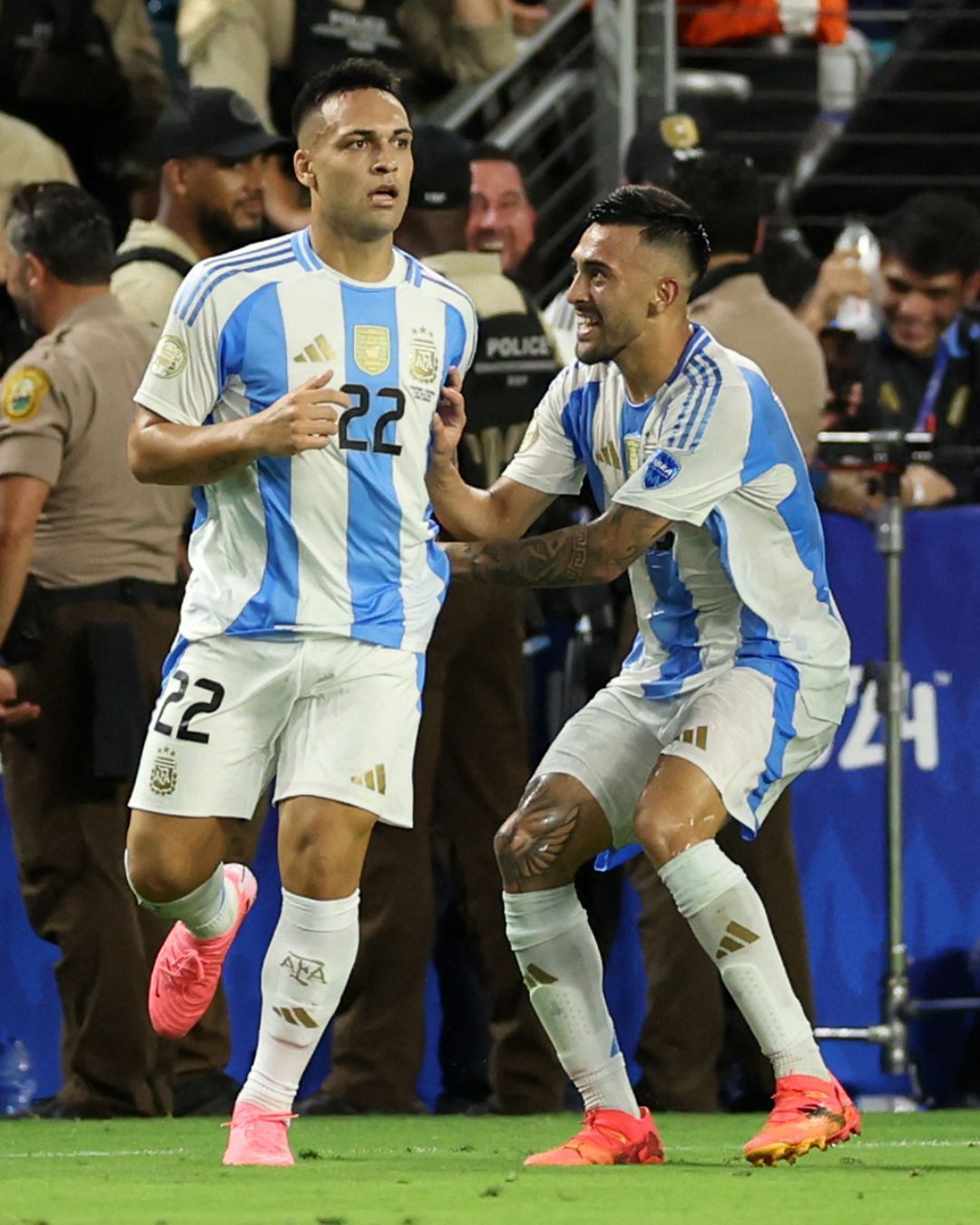 Argentina vence a Colômbia com gol de Lautaro Martínez e conquista bi da Copa América