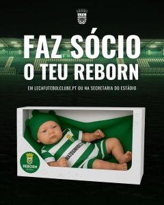 Leça Futebol Clube, de Portugal, anuncia inclusão de bebês reborn como sócios-torcedores