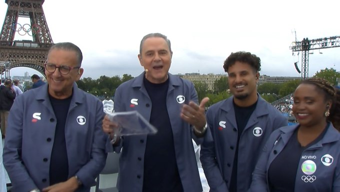 Paris 2024: 'volta' de Galvão Bueno à Globo gera repercussão nas redes sociais