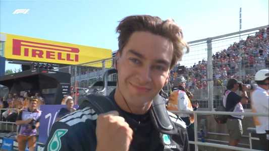 George Russell vai largar na pole position do Grande Prêmio do Canadá de Fórmula 1