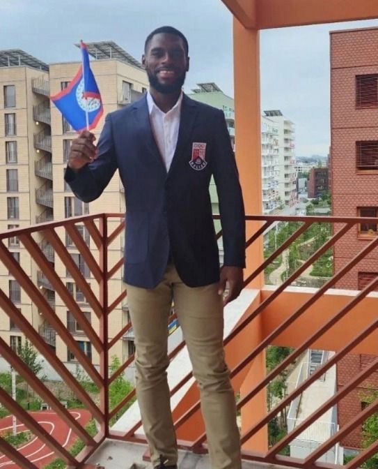 Paris 2024: único atleta de Belize ganha torcida especial de brasileiros
