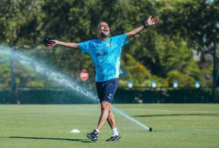 Pep Guardiola, técnico do Manchester City-ING, um dos favoritos ao título do Mundial de Clubes