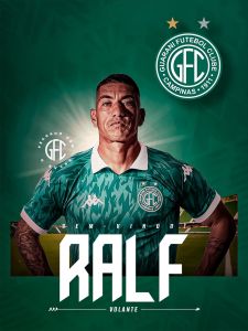 Ralf foi anunciado pelo Guarani