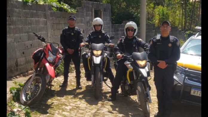 Guarda Civil Municipal de Ouro Preto recupera motocicleta roubada em Belo Horizonte