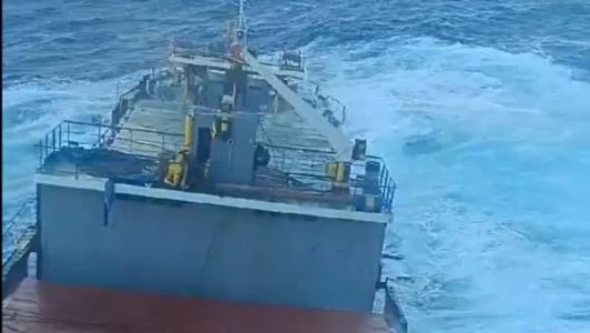 Guarda costeira resgatou uma vítima com vida