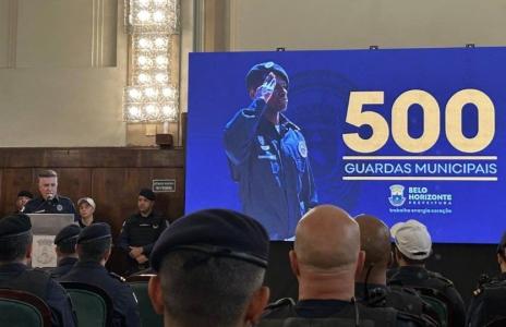PBH anunciou a nomeação de novos 500 guardas municipais