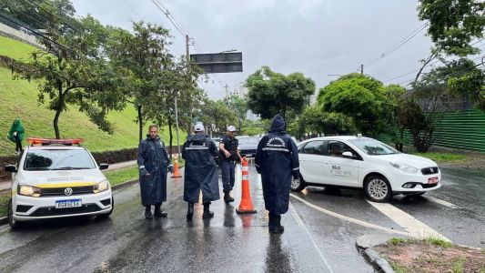 Guarda municipal faz operação nesta manhã