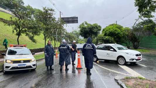 Guarda municipal faz operação nesta manhã