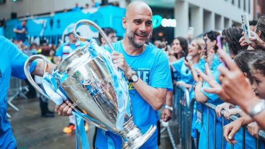 Guardiola foi campeão da Champions League pelo Manchester City