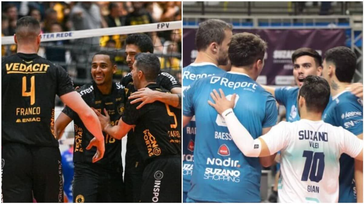 Guarulhos e Suzano se enfrentam em final inédita pelo Campeonato Paulista de Vôlei Masculino
