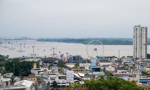 Vista da cidade de Guayaquil