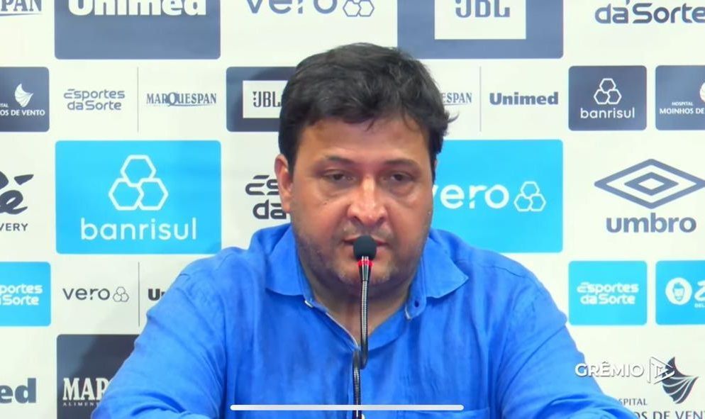 Grêmio anuncia novos dirigentes para o departamento de futebol