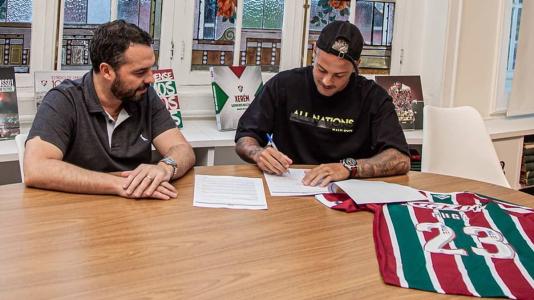 Guga foi negociado pelo Atlético com o Fluminense em dezembro