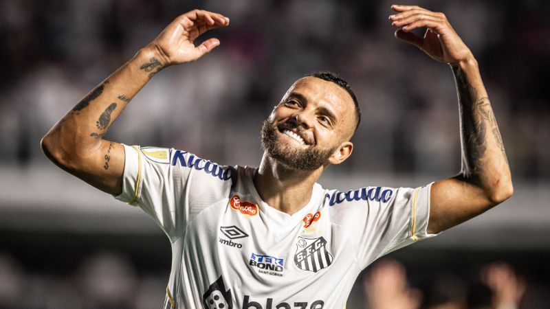 Santos vence Guarani com dois gols de Guilherme e dispara no Grupo A do Paulistão