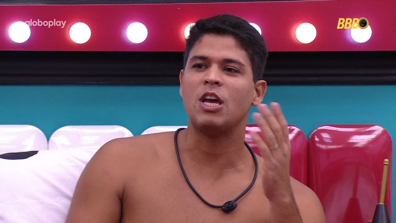 BBB 25: Guilherme confronta Aline sobre fofoca de Thamiris levada ao Sincerão