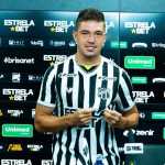 Ceará apresenta atacante Guilherme Bissoli: 'Disputa será sadia“