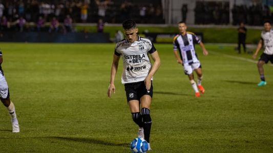 Guilherme Castilho em ação contra o ABC, pela Série B; ele será titular na final da Copa do Nordeste