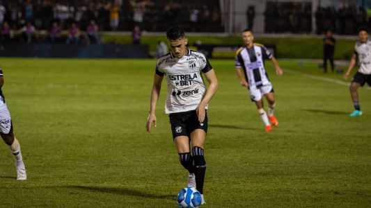 Guilherme Castilho pode aparecer entre os titulares do Ceará contra o Atlético-GO, nesta terça-feira