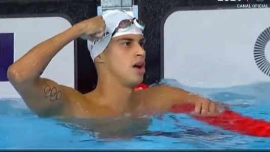 Guilherme Costa é ouro nos 400m livre do Pan de Santiago