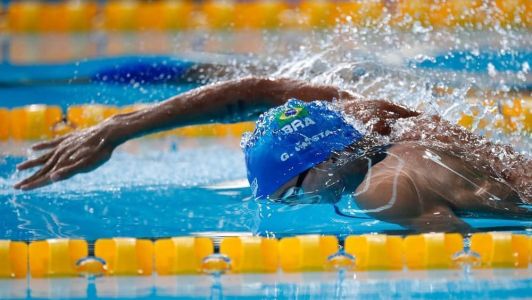 Guilherme Costa foi um dos principais destaques do Brasil