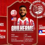 Náutico contrata o zagueiro Guilherme Matos, ex-Cruzeiro e Novorizontino