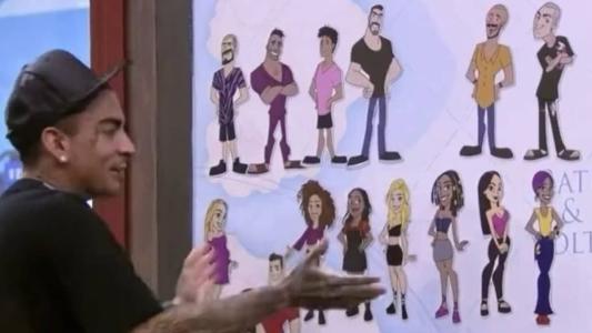 Guimê analisou painel e tirou Gustavo e Key do centro