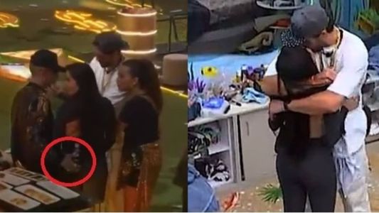 Guimê tocou as nádegas de Dania, enquanto Sapato insistiu em beijá-la e depois forçou a situação no edredom