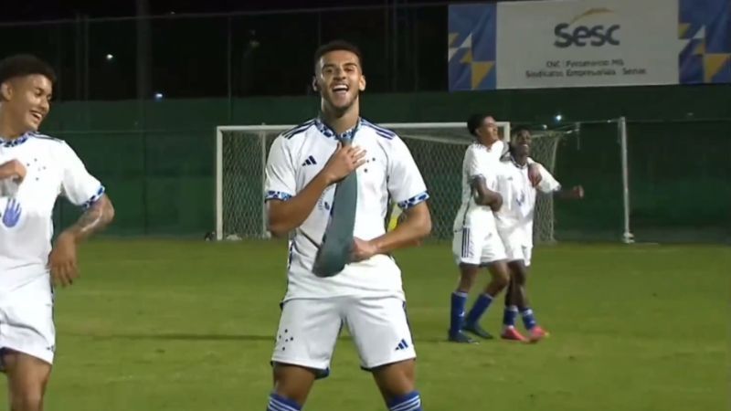 Cruzeiro goleia o Atlético em clássico pelo Brasileirão Sub-20