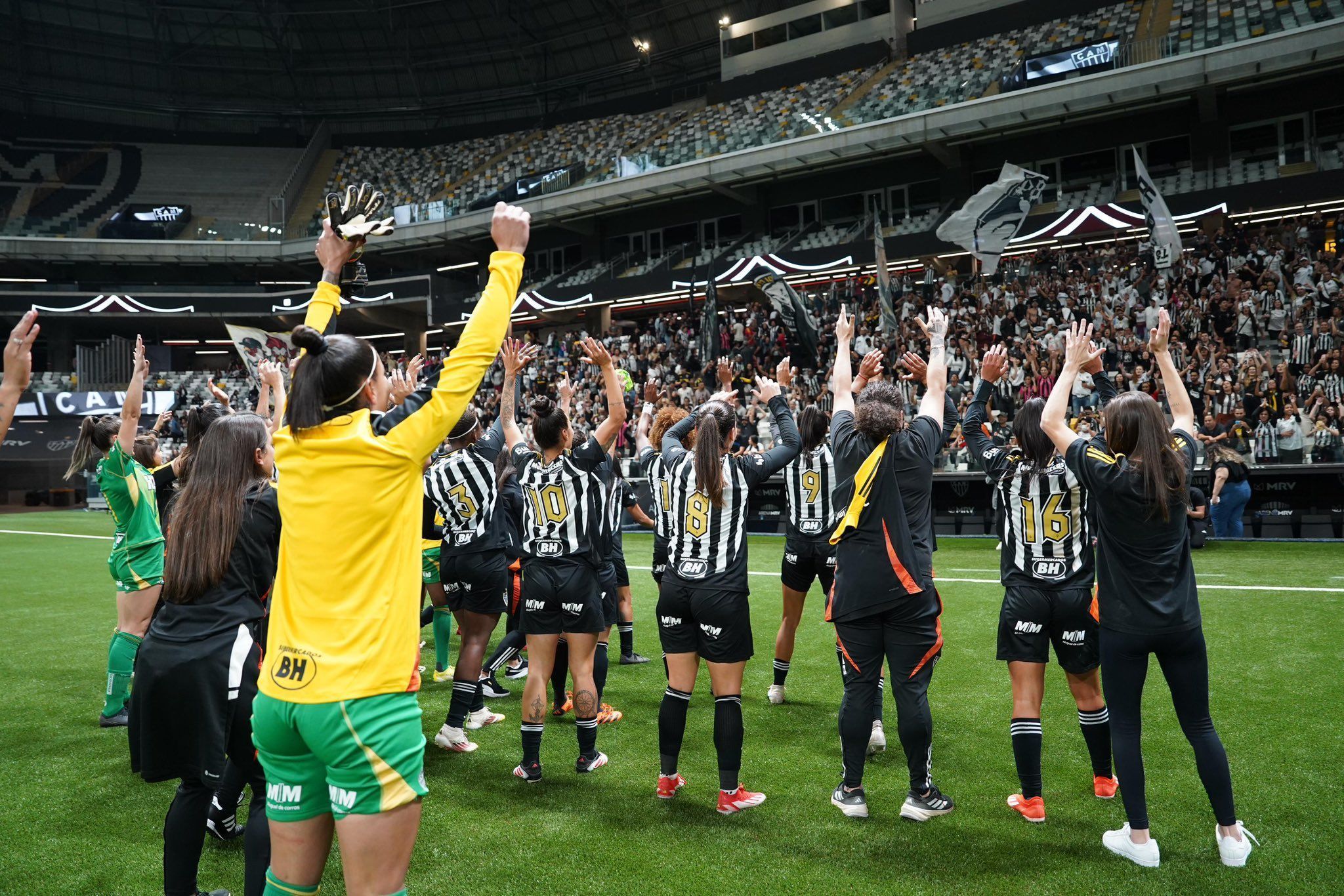 Atlético x Vitória: o público presente no jogo pelo Brasileiro Feminino A2