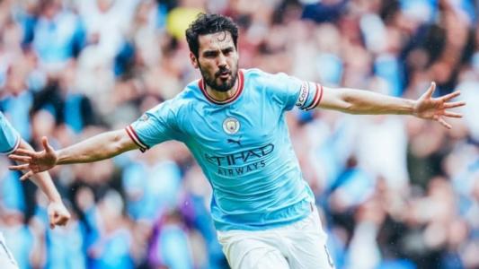 Gundogan marcou duas vezes e deu a vitória ao City sobre o Leeds