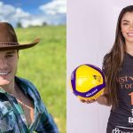 Voltaram? Gustavo encontra com ex-cunhada, irmã de Key Alves, em festival 