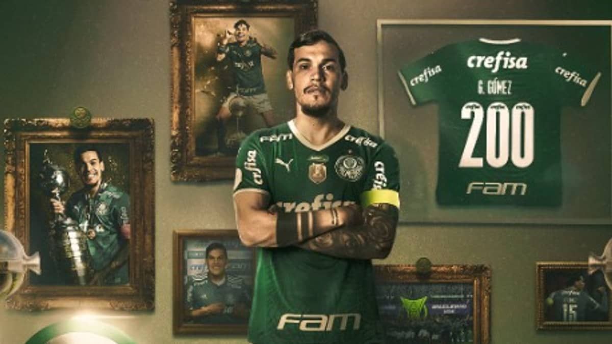 Gustavo Gómez, ídolo do Palmeiras, renova contrato até o fim de 2024
