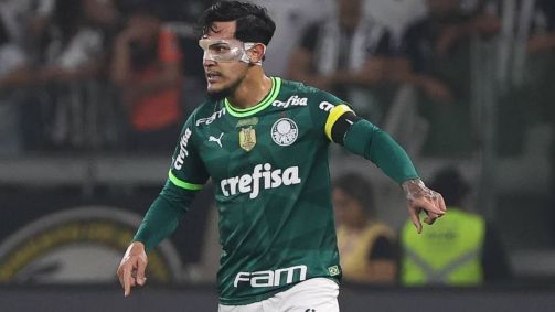 Gustavo Gómez está suspenso para o clássico contra o São Paulo